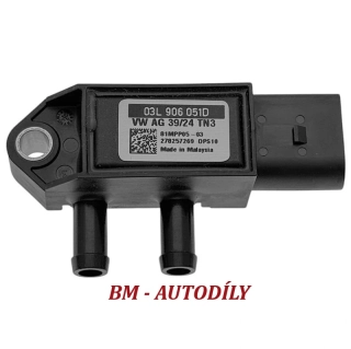 Čidlo odchylky tlaku ORIGINÁL VAG 03L906051D (03L906051B) Škoda Kodiaq, Octavia 3, Superb 3, Yeti